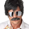 California Costumes Ace Detective Wig And Moustache> Halloween Wigs