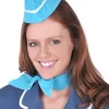 Tomfoolery Air Hostess Hat Scarf And Badge Set> Halloween Hats