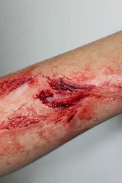 ForensicFX Studios Arm Lacerations/Cuts Prosthetic></noscript> Halloween Accessories