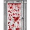 Amscan AU Asylum Dripping Blood Door Decoration 1.6M> Zombie Apocolypse