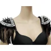 Sweidas Bad To The Bone Studded Shoulder Pads> Halloween Weapons &Amp; Armour