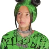 Disguise Billie Eilish Double Green Bun Child Wig> Halloween Wigs