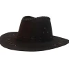 Tomfoolery Black Cowboy Hat> Halloween Hats