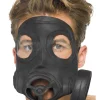 Smiffys Black Gas Mask> Halloween Masks