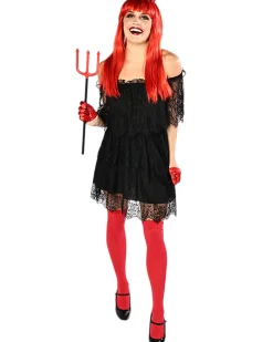 * Black Lace Halloween Plus Size Womens Dress></noscript>Women Women's Costumes