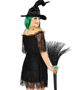 * Black Lace Halloween Womens Dress></noscript>Women Women's Costumes
