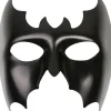 Tomfoolery Black Vampire Mask> Halloween Masks