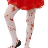 Smiffys Blood Splattered Girls Tights> Halloween Accessories