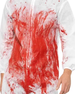 Smiffys Bloody Forensic Overalls Adult Costume></noscript>Men Men's Costumes