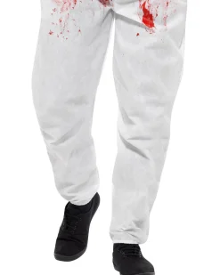 Smiffys Bloody Forensic Overalls Adult Costume></noscript>Men Men's Costumes