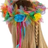 Fairy Girls Bloom Fairy Rainbow Headpiece> Halloween Hats
