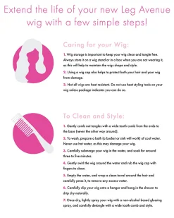 Leg Avenue Brown Long Curly Wispy Bang Wig With Half Pony><noscript><img width=