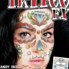 Tinsley Transfers Candy Skull Face Tattoo> Day Of The Dead