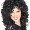 Tomfoolery Cher Black Wig> Halloween Wigs