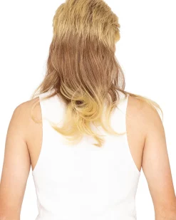 * Classic Deluxe Dirty Blonde Mullet Wig><noscript><img width=