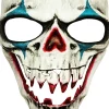 Tomfoolery Clown Bone Horror Mask> Halloween Masks