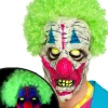 Smiffys Clown Uv Black Light Mask> Halloween Masks
