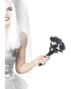 Smiffys Corpse Bride Rose Bouquet> Halloween Accessories