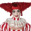 California Costumes Creepy Clown Red Wig> Halloween Accessories