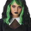 California Costumes Cute N Crafty Short Green Wig> Halloween Accessories