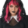 California Costumes Cute N Crafty Short Pink Wig> Halloween Accessories