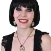 Tomfoolery Day Of The Dead Earrings And Necklace Set> Halloween Accessories