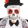 Amscan AU Day Of The Dead Sugar Skull Head Mask> Halloween Masks
