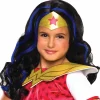 Rubies Dc Super Hero Wonder Woman Girls Wig> Halloween Wigs