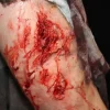 ForensicFX Studios Deep Leg Lacerations Prosthetic> Halloween Accessories