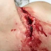 ForensicFX Studios Deep Neck Wound Prosthetic> Halloween Accessories