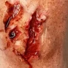 ForensicFX Studios Deep Opened Mangled Wounds Prosthetic> Halloween Accessories