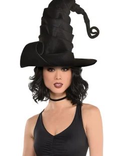 Amscan AU Deluxe Crinkle Witch Hat> Halloween Accessories