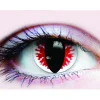 Tomfoolery Devil Primal 14Mm White And Red Contact Lenses> Halloween Accessories