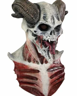 Ghoulish Productions Devil Skull Mask> Scary Skeletons