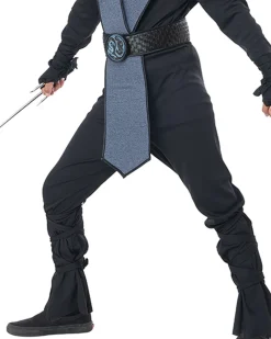 California Costumes Dragon Master Blue Ninja Boys Costume><noscript><img width=