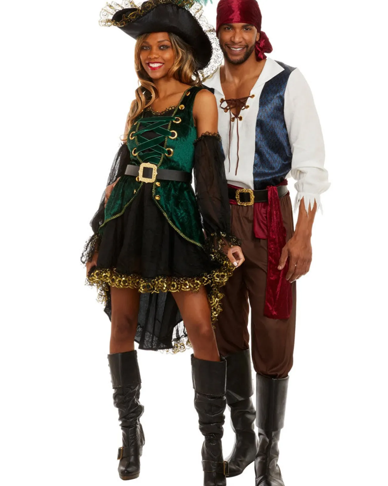 Dreamgirl International Emerald Pirate Womens Costume>Women Women's Costumes