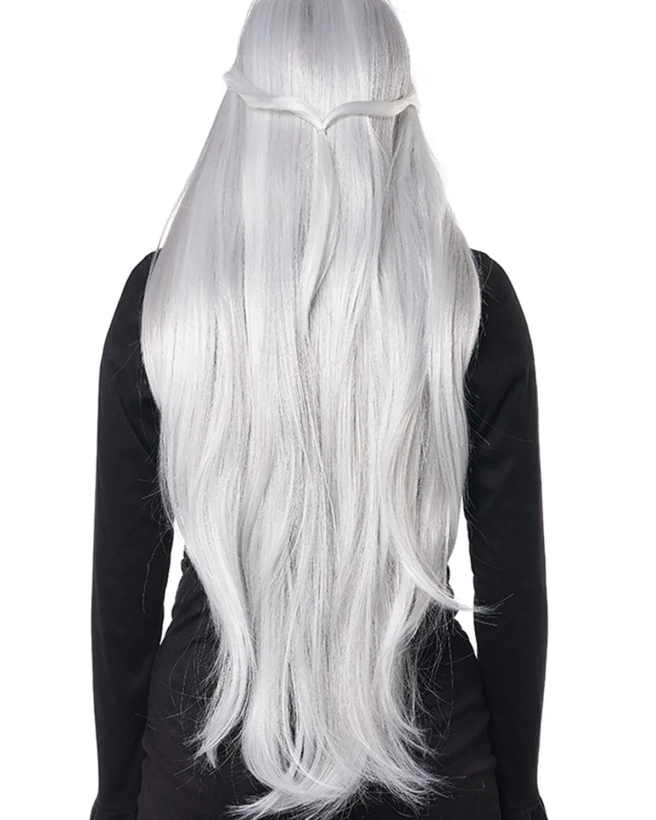 California Costumes Extra Long Cosplay White Wig> Ghosts &Amp; Reapers