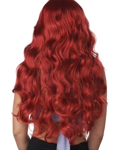 California Costumes Fairytale Mermaid Long Red Wig></noscript> Halloween Wigs