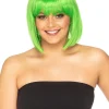 * Fashion Deluxe Apple Green Bob Wig> Halloween Wigs