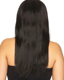 * Fashion Deluxe Black Long Wig><noscript><img width=