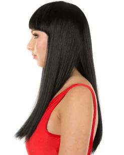 * Fashion Deluxe Black Long Wig><noscript><img width=