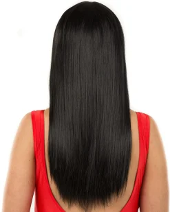 * Fashion Deluxe Black Long Wig><noscript><img width=