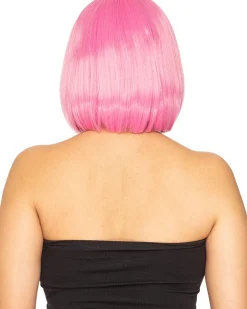 * Fashion Deluxe Candy Pink Bob Wig></noscript> Halloween Wigs