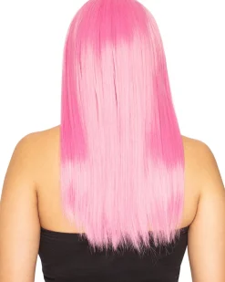 * Fashion Deluxe Candy Pink Long Wig><noscript><img width=
