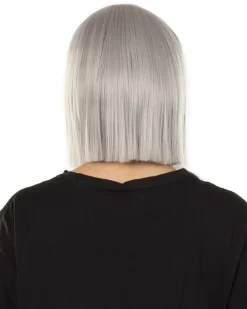 * Fashion Deluxe Grey Bob Wig><noscript><img width=