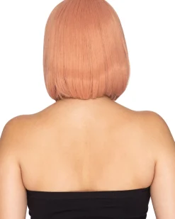* Fashion Deluxe Peaches And Cream Pink Bob Wig><noscript><img width=