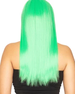 * Fashion Deluxe Spearmint Green Long Wig><noscript><img width=