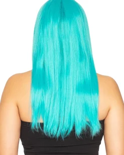 * Fashion Deluxe True Teal Long Wig><noscript><img width=