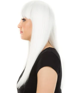 * Fashion Deluxe White Long Wig><noscript><img width=
