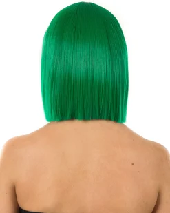 * Fashion Emerald Green Bob Deluxe Wig><noscript><img width=